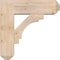 Ekena Millwork Merced Craftsman Smooth Bracket w/ Offset Brace, Douglas Fir, 7 1/2"W x 24"D x 24"H BKT0806X24X24MRC04SDF - alternate 4
